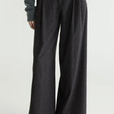 Volkert Trousers - Anthracite Stripe
