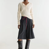 Samy Shorts - Anthracite Stripe
