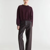 Fancy Sweatshirt - Burgundy