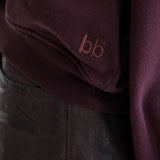 Fancy Sweatshirt - Burgundy