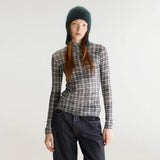 Vinny T-shirt - Grey Check