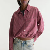 Gemma Shirt - Ruby Check