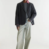 Valenti Blazer - Anthracite Stripe
