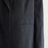 Valenti Blazer - Anthracite Stripe