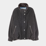 Jellis Jacket - Dark Roast/Grey