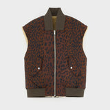 Haalo Reversible Gilet - Leopard/Sheep