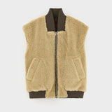 Haalo Reversible Gilet - Leopard/Sheep