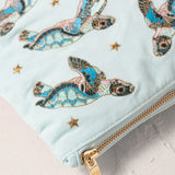 Baby Turtle Conservation Everyday Pouch - Ice Blue