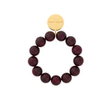 Beads Flex Bracelet - Bordeaux