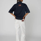 Blue Denim Shirt - Denim Blue