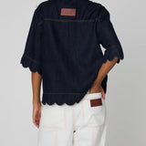 Blue Denim Shirt - Denim Blue