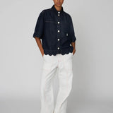 Blue Denim Shirt - Denim Blue