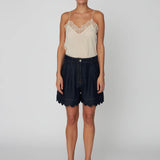 Blue Denim Shorts - Denim Blue