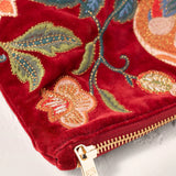 Botanical Birds Everyday Pouch - Rouge