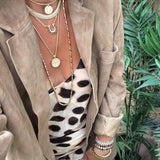 Braided Mesh Choker - Gold