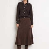 LR-Tila 1 Skirt - Dark Brown