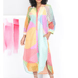 Dozaria Shirt Dress - Multi