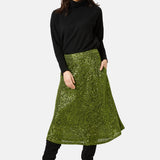 Crimson & Clover Skirt - Green