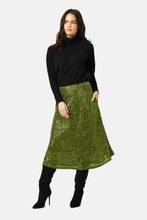 Load image into Gallery viewer, Traffic People Crimson &amp; Clover Skirt - Green
