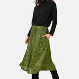 Crimson & Clover Skirt - Green