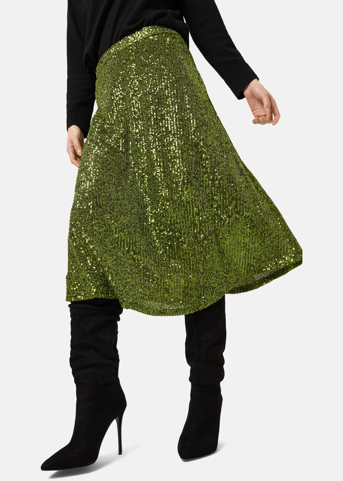 Crimson & Clover Skirt - Green