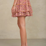 Ceci Mini Skirt - Pink