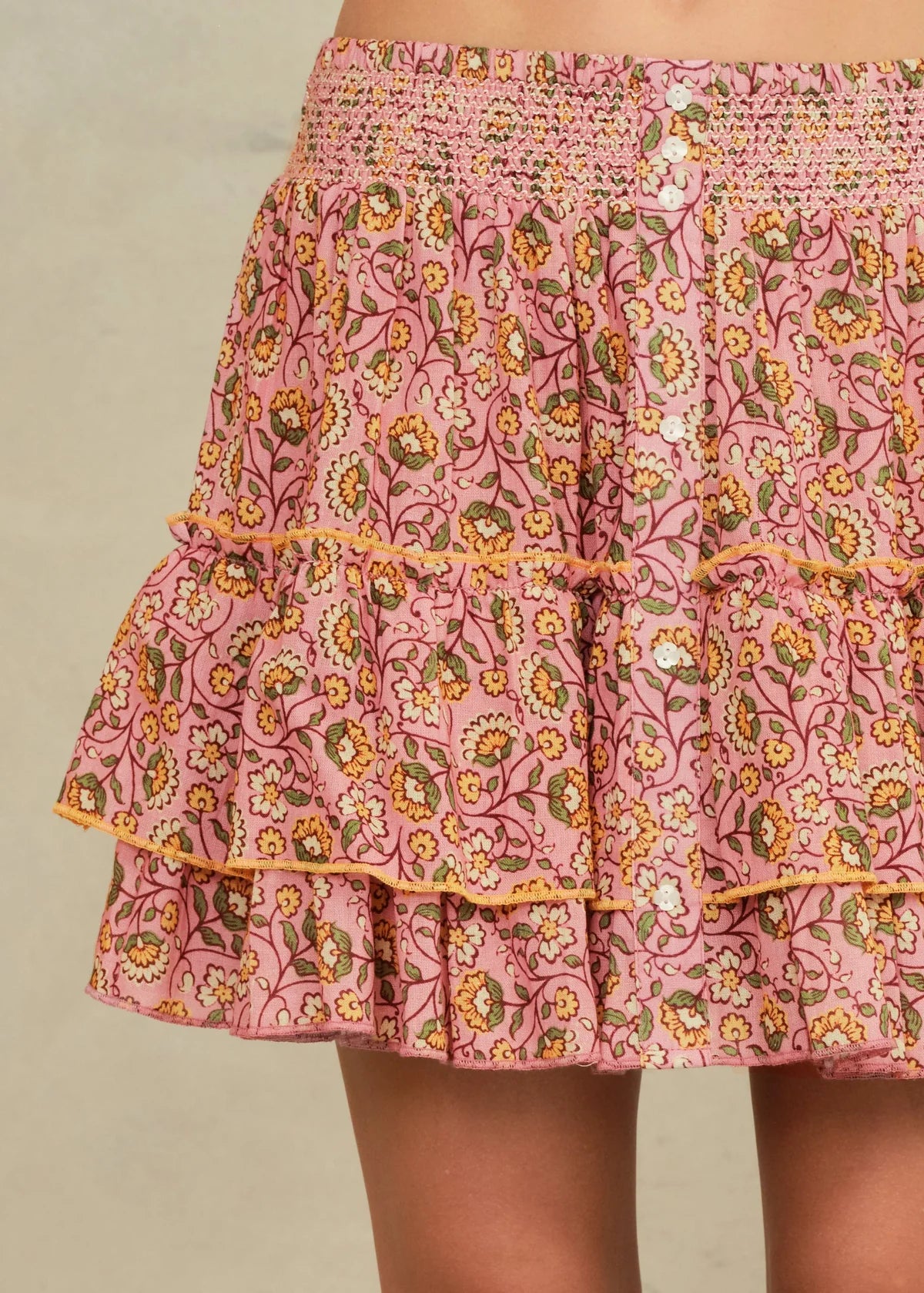 Pink 1679 Ceci Mini Skirt - Pink – Ediit