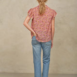 Ceci S/S Top - Pink