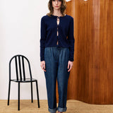 Oxalis Trousers - Navy