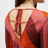 Labelle Dress - Red Stripe