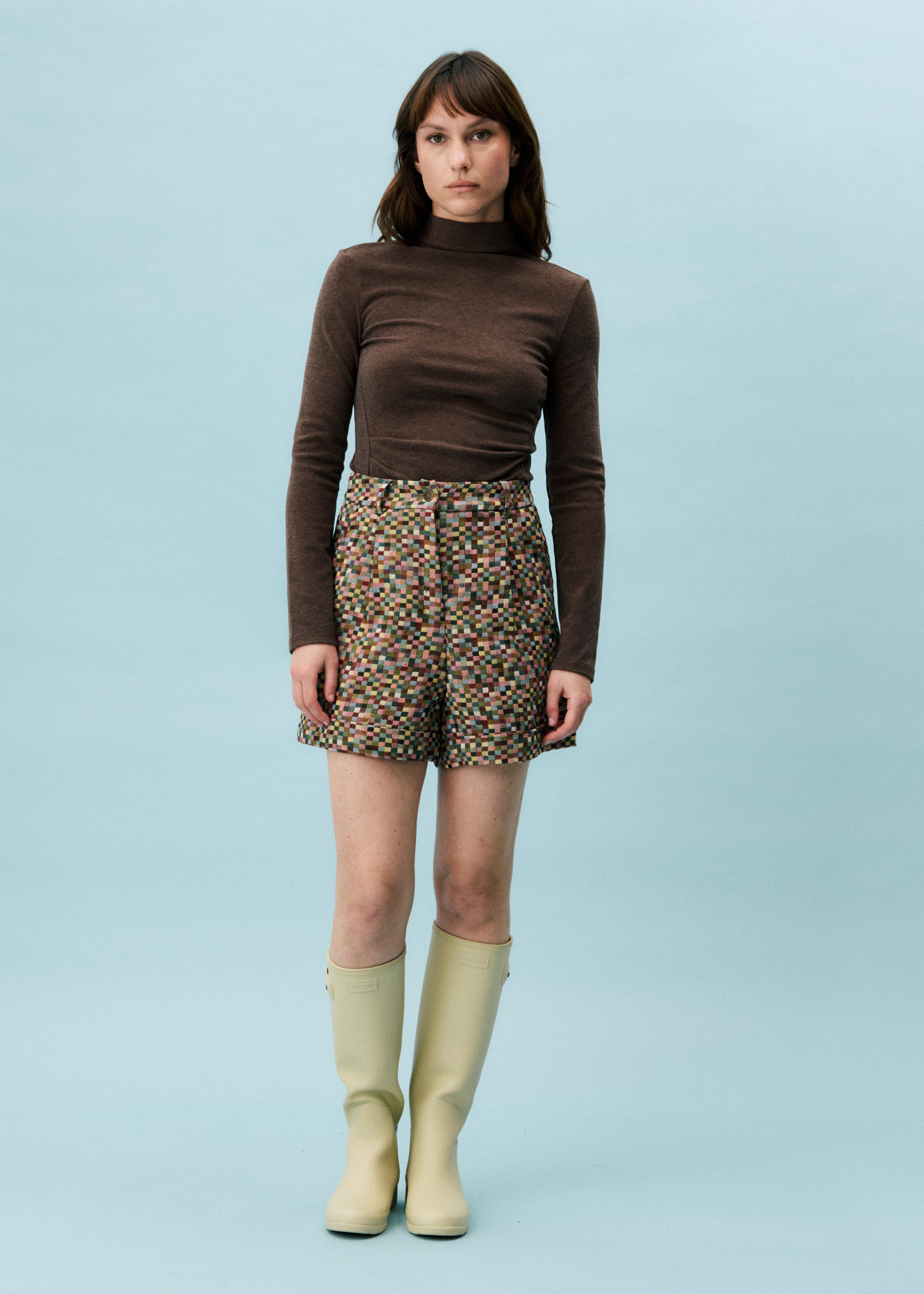 Papilio Top - Brown Ice