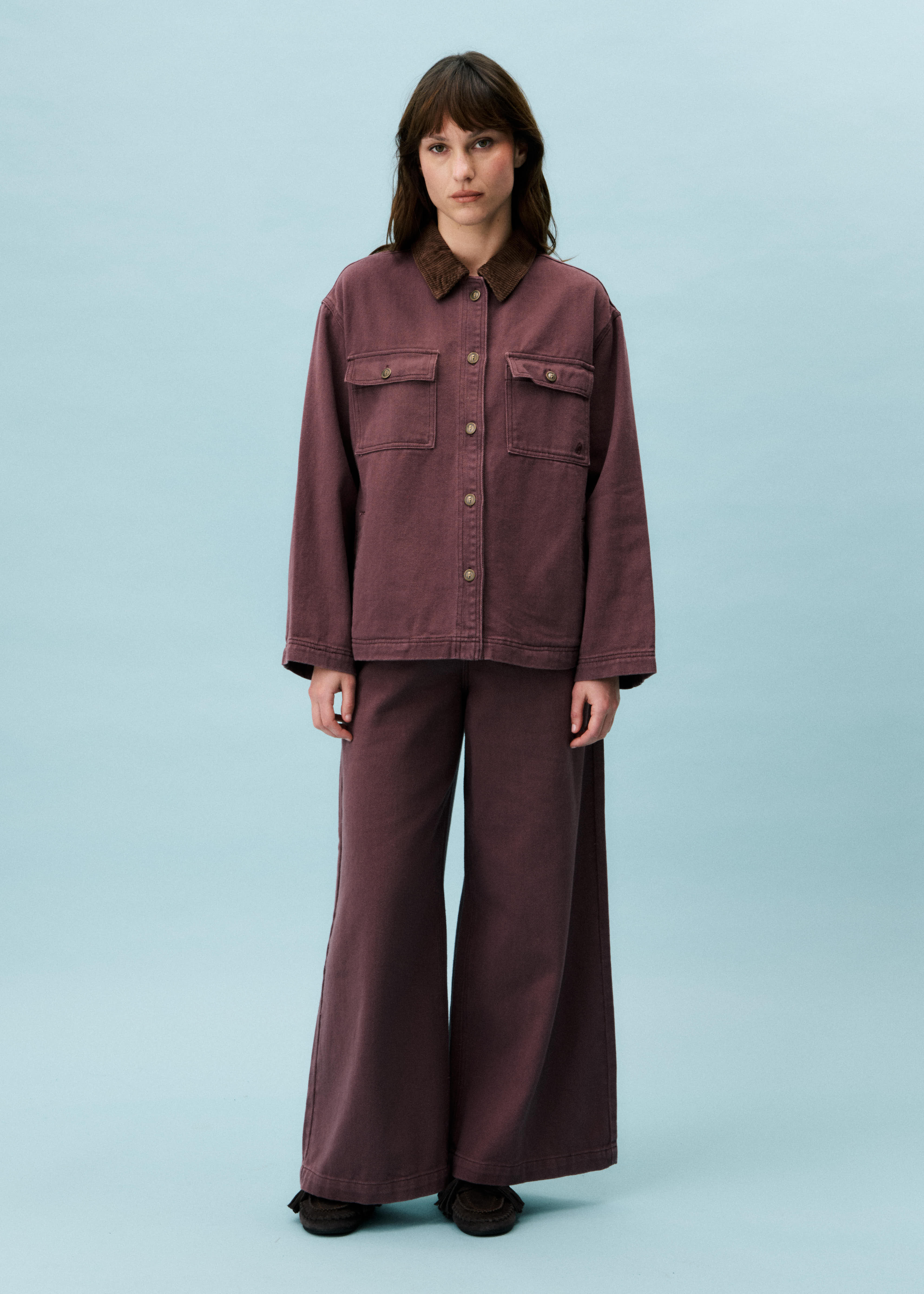 Mauve Jacket - Aubergine