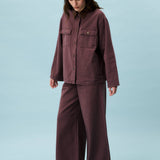 Mauve Jacket - Aubergine