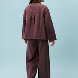 Mauve Jacket - Aubergine