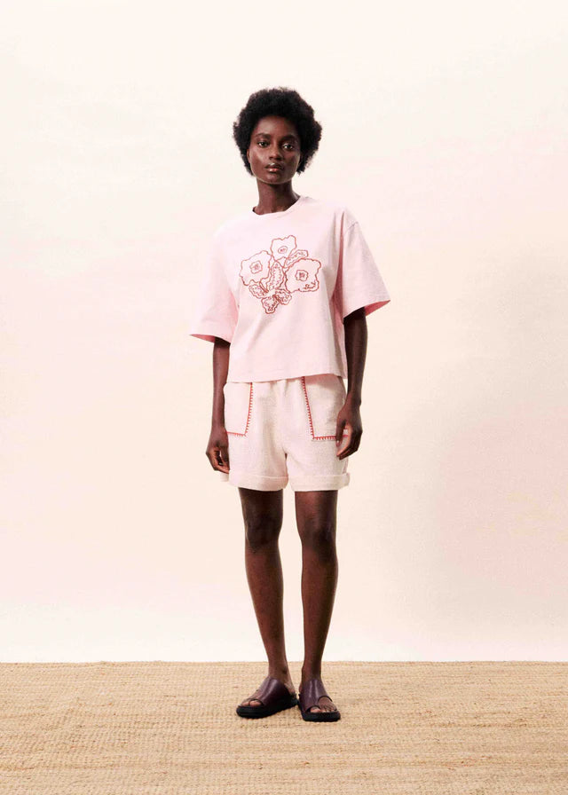 Lolite T-Shirt - Pale Rose
