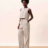 Nautilus Waistcoat - Cream Multi