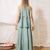 Carmine Skirt - Green Shore