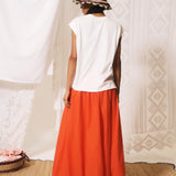 Costabile Skirt - Coral