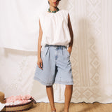 Gaspare Shorts - Denim Blue