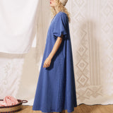 Assunta Dress - Electric Blue