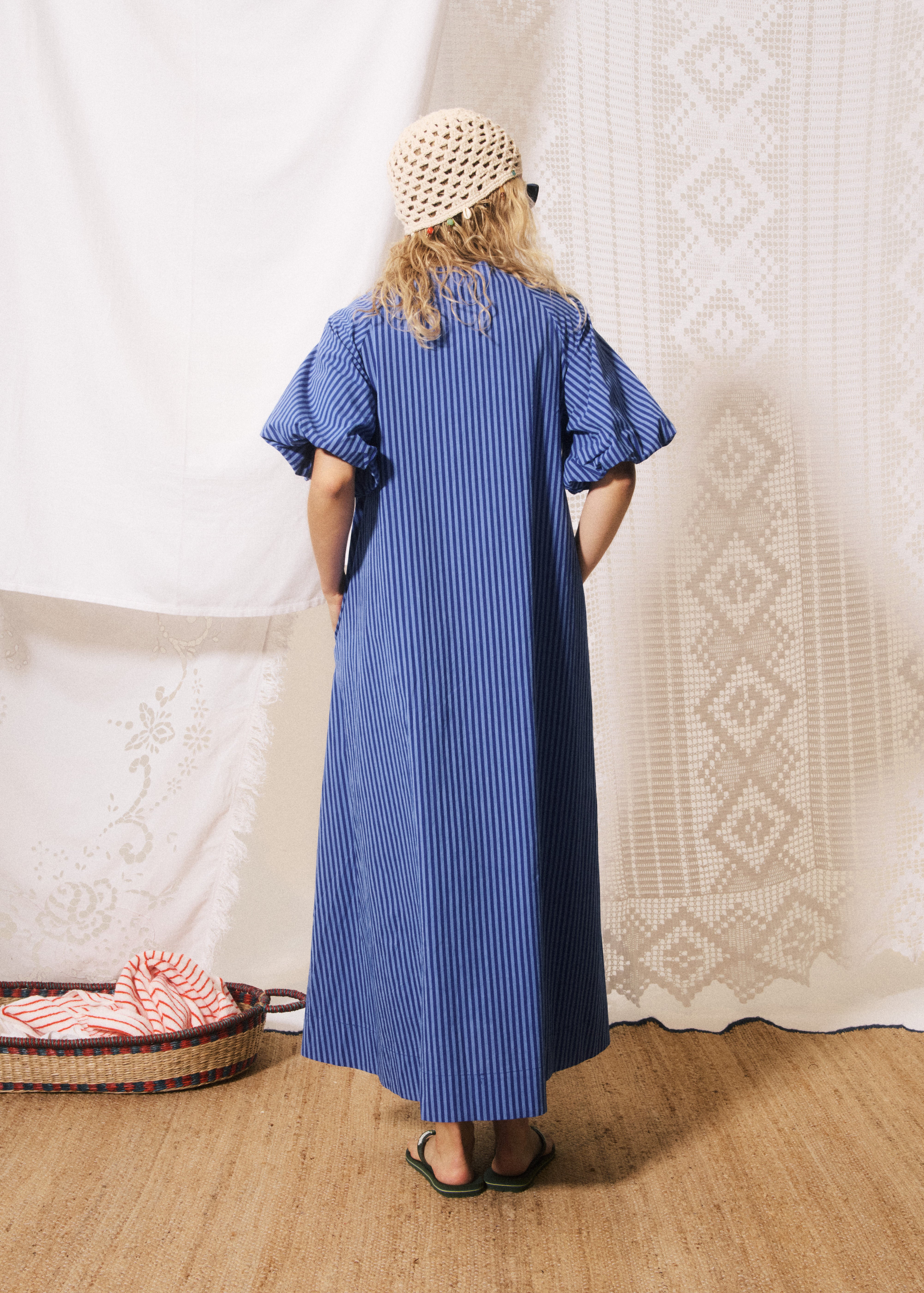 Assunta Dress - Electric Blue