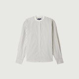 Bermudes Shirt - White/Black Stripe