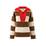 Colchique Jumper - Cream/Brown