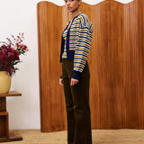 Agapanthe Top - Navy Stripe