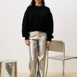 Sledge Knitted Top - Black