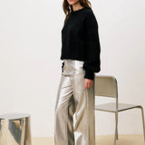 Sledge Knitted Top - Black