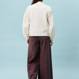 Anaphe Knit Vest - Cream