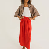 Christie Storie Skirt - Poppy