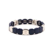 Load image into Gallery viewer, Simone a Bordeaux Colorful Silver Bracelets
