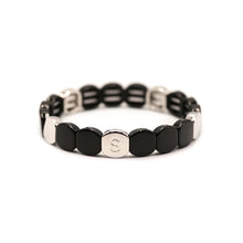 Load image into Gallery viewer, Simone a Bordeaux Colorful Silver Bracelets
